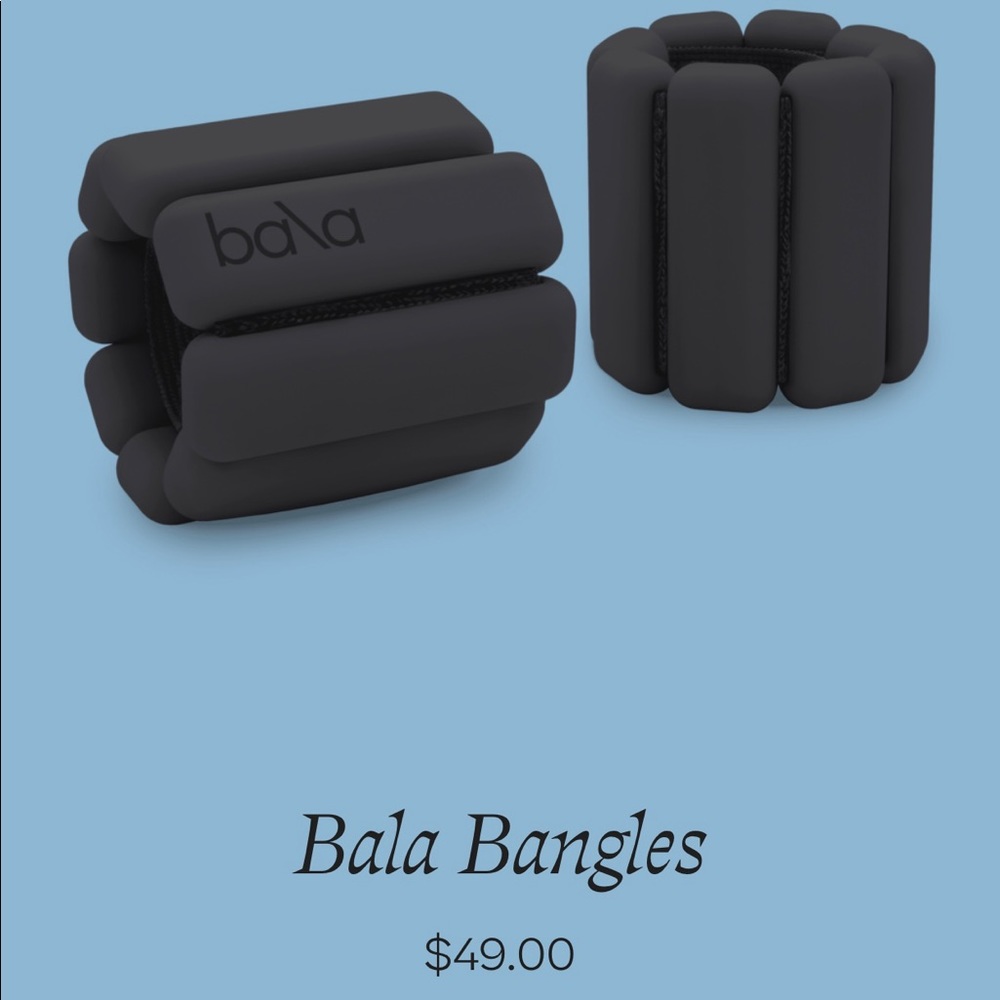 Bala Bangles arm/ankle bracelet weights